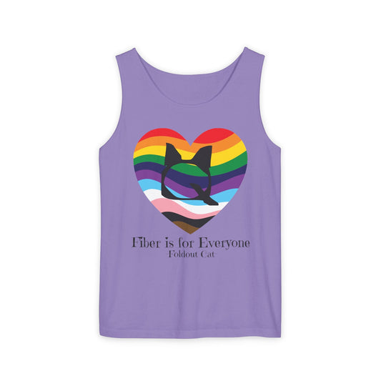 Q Cat Tank Tops