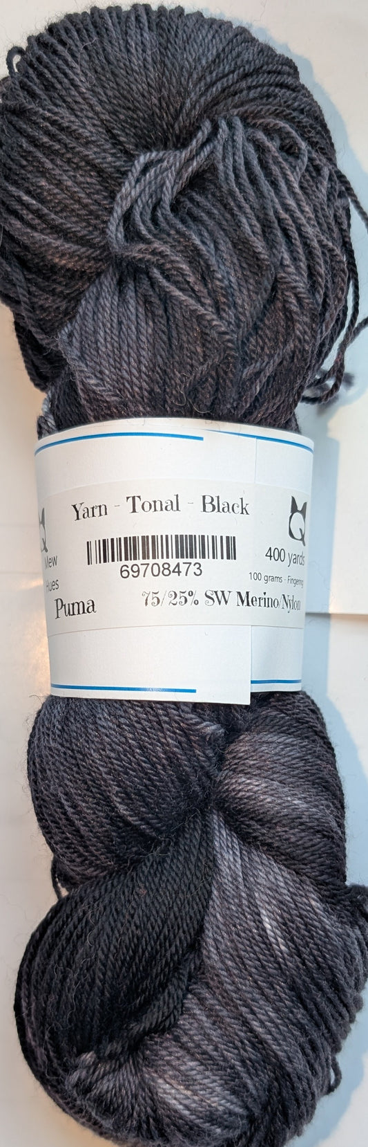 Yarn - Tonal - Black (RTS)