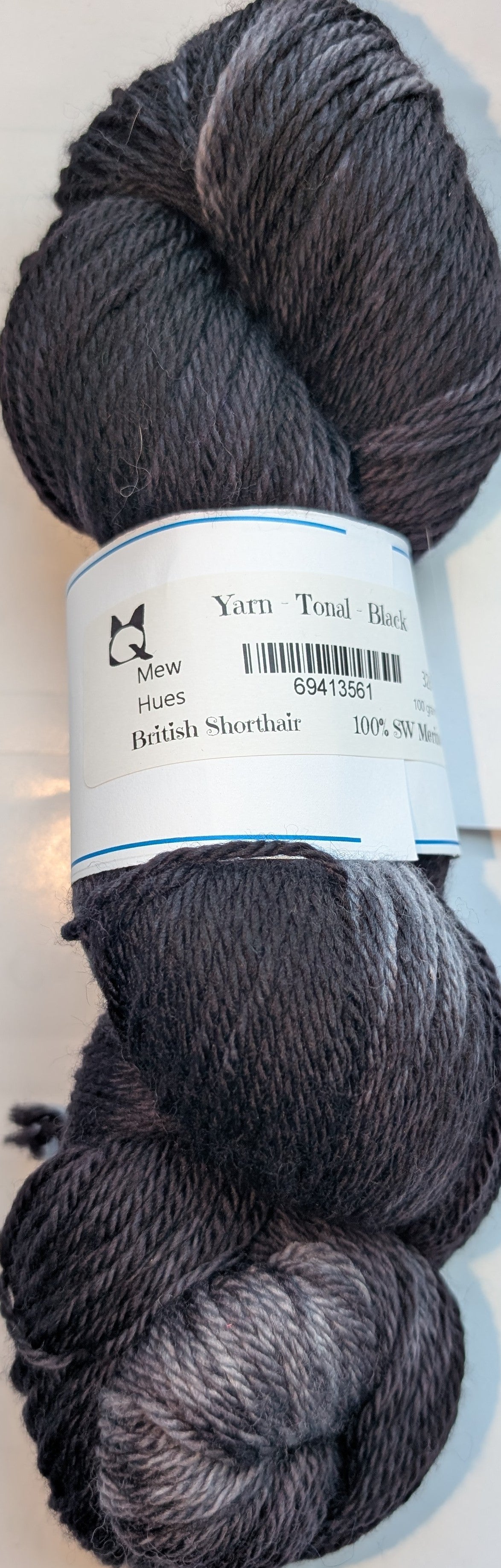 Yarn - Tonal - Black (RTS)